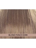 Couronne de cheveux mi-longue Les Franjynes : frange reverse nuque en fibre synthétique premium, maintien breveté, compatible tu