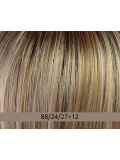 Perruque Luna Lace Gisela Mayer : cheveux longs lisses, dégradé autour du visage, finition lace pour un effet naturel.