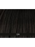 Perruque New Easy Gisela Mayer : mi-longue synthétique, frange naturelle, volume sur le dessus, idéale pour alopécie.
