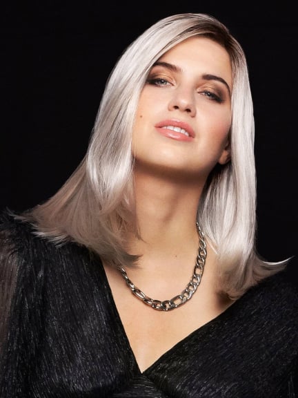 Perruque Robin Fly — longue, lisse, bordure frontale invisible