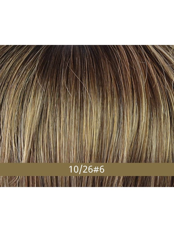Perruque Winner Mono Lace : cheveux longs lisses et soyeux, bordure frontale invisible pour un effet naturel et discret