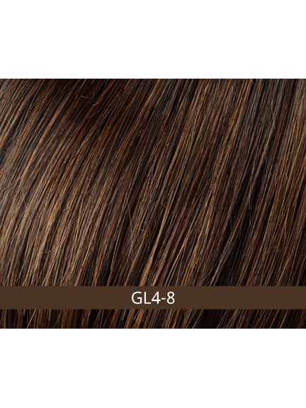 Perruque Elegance, carré mi-long à frange naturelle — camoufle l'alopécie avec élégance