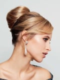 Light Bun Gisela Mayer : postiche chignon en fibre synthétique pour un chignon volumineux, rapide à poser et discret.