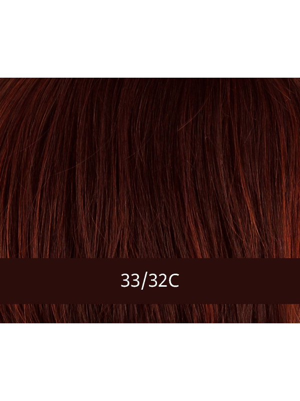 Perruque Chantal Mono Lace Moder'Hair : carré ondulé glamour, volume naturel, finition mono lace discrète