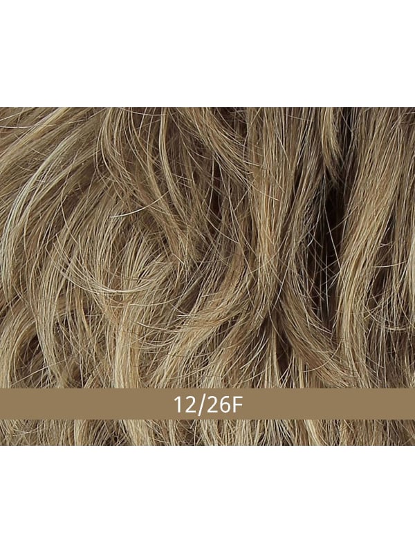 Ashley Mono Lace perruque courte naturelle, bordure frontale transparente