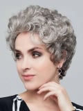 Perruque Charme : coupe classique à boucles larges pour volume naturel