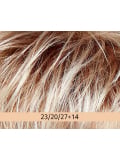 Perruque Fresh Light Gisela Mayer, coupe dégradée effilée en fibre synthétique pour un look féminin, moderne et naturel