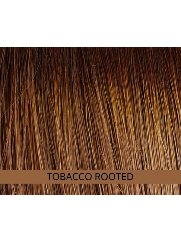 Vision Play Lace Part — perruque longue wavy, raie milieu, coloris R829S (rooted/mix)