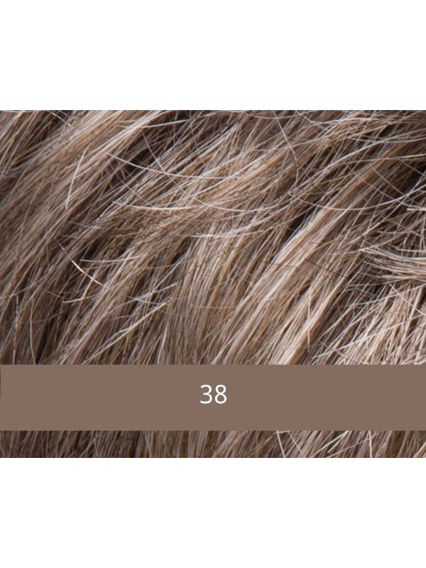 Ginger Mono Lace perruque courte effilée vue de face