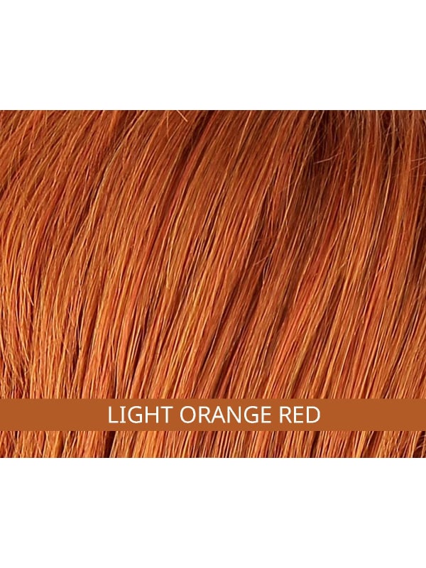 Ginger Mono Lace perruque courte effilée vue de face