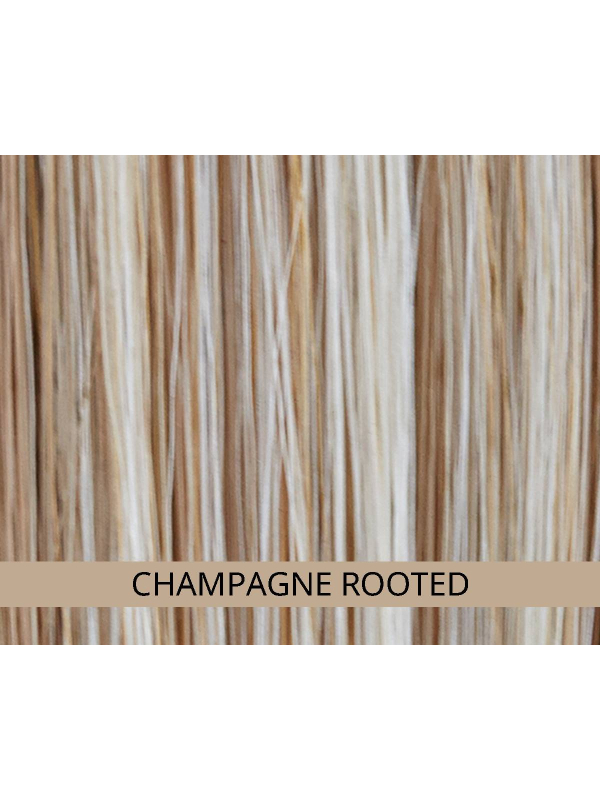 Perruque Alicia longue en fibre synthétique, rendu naturel et féminin