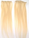 Voir Triple Weft Clip - lot de 2 extensions 100% cheveux, 60–65 cm, à clips