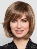Perruque Super Page Mono Lace Gisela Mayer : carré court lisse, finition mono lace, bonnet confortable pour un rendu naturel.