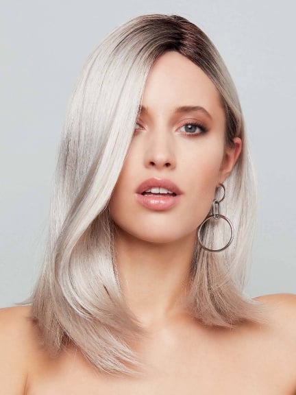 Perruque Robin Fly — longue, lisse, bordure frontale invisible