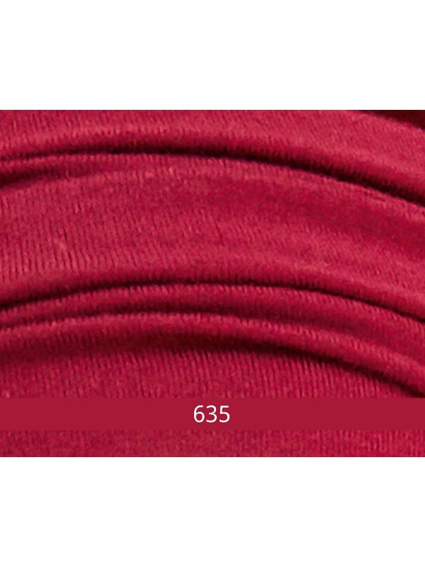 Turban chimio Luna Gisela Mayer en fibre de bambou : doux, respirant et hypoallergénique, idéal en cas de perte de cheveux.