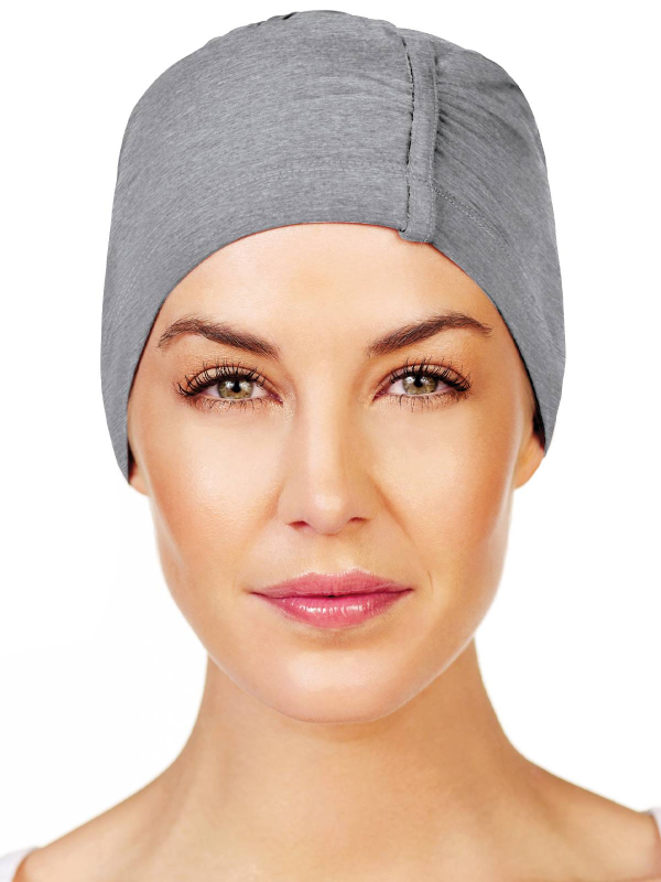 Night Cap : bonnet de nuit en bambou CARETECH®, doux et thermorégulant, pour un sommeil plus confortable.