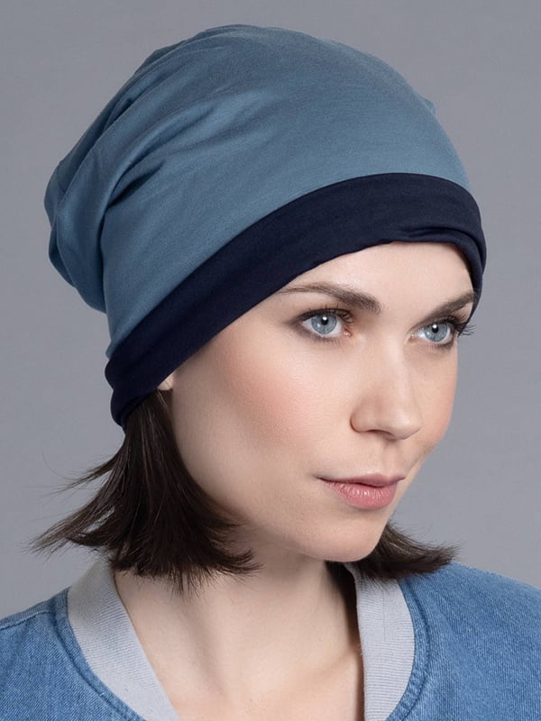 Bonnet GO Ellen’s Headwear réversible en fibre de bambou, ultra doux, léger et respirant, idéal cuir chevelu sensible