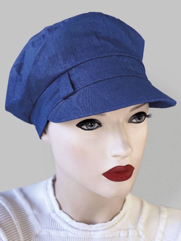 Casquette Gavroche MMParis en coton, élégante et confortable, idéale pour se protéger du soleil et du froid.