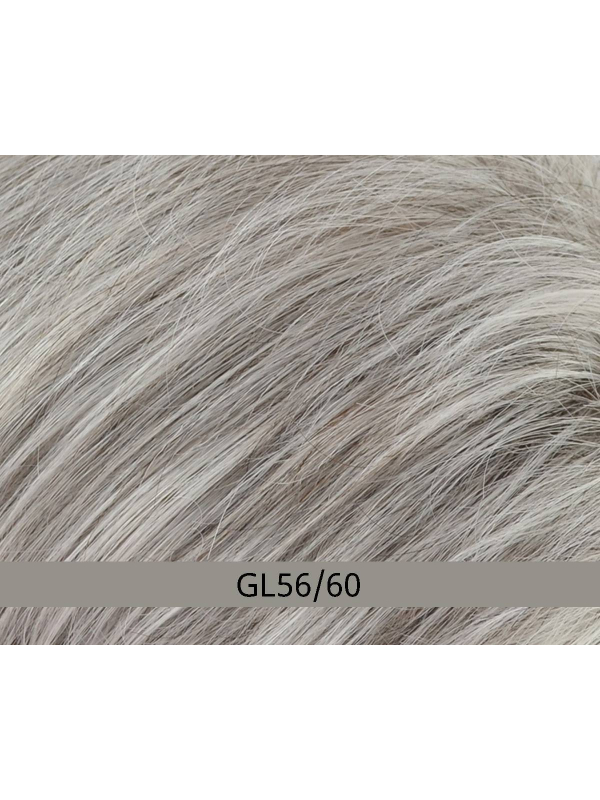 Perruque Air, carré plongeant mi‑long lisse avec frange couvrante