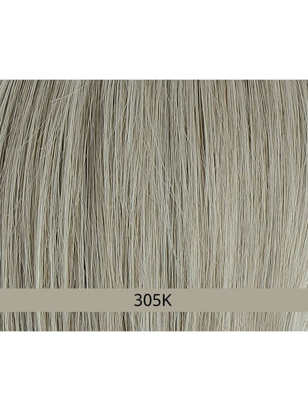 Perruque Kate Lace Gisela Mayer — coupe courte lisse, dégradé délicat, bordure frontale invisible