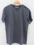 Tee-shirt chimio homme Calineo manches courtes, coton OEKO-TEX®, ouvertures à boutons-pression pour accès port-a-cath®