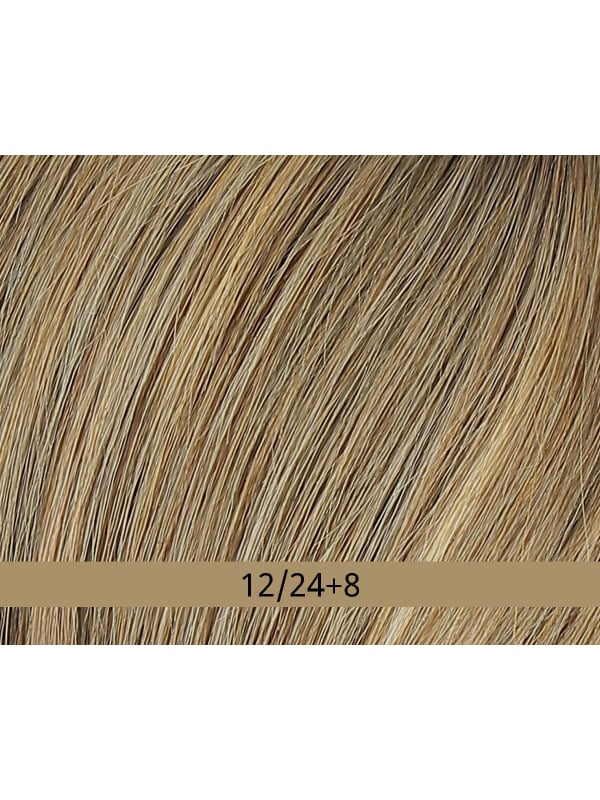 Perruque Duo Aria Gisela Mayer : volume naturel avec frange, mix 30% Remy Hair et fibre synthétique résistante à la chaleur