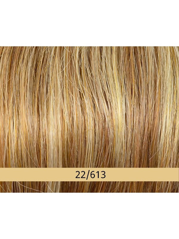 Perruque Duo Aria Gisela Mayer : volume naturel avec frange, mix 30% Remy Hair et fibre synthétique résistante à la chaleur