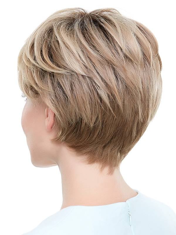 Perruque Anne Jon Renau HD : coupe courte classique, volume naturel, fibre synthétique résistante à la chaleur 135°C