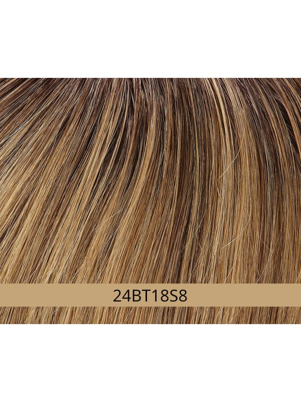 Perruque Anne Jon Renau HD : coupe courte classique, volume naturel, fibre synthétique résistante à la chaleur 135°C
