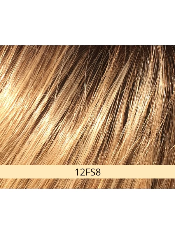 Perruque Ignite Jon Renau : carré plongeant mi-long lisse en fibre HD thermo-résistante, rendu naturel et coiffage à la chaleur.
