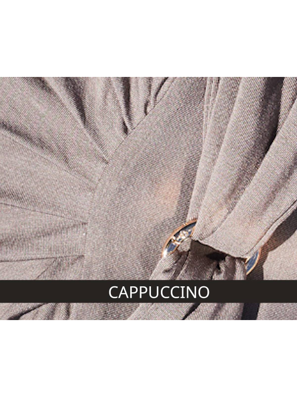 Adoptez Set Amira — Bonnet élégant avec bandeau et boucle métal, confortable en bamboo viscose