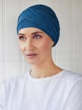 Bonnet turban Easy Bambou Christine Headwear en viscose de bambou Caretech®, doux et respirant, idéal en cas d’alopécie ou chimi