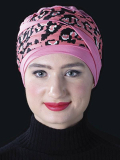 Doris turban en fibre de bambou deux couleurs - adoptez un style confortable et lumineux