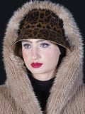 Chapeau de pluie Gaby MM Paris à motifs sauvages – protection pluie automne/hiver, 2 coloris
