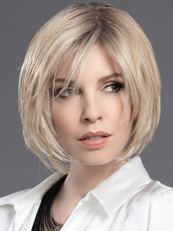 Perruque Ellen Wille Mood Deluxe : carré dégradé, Prime Hair coiffable, monofilament fait main et lace front invisible tempe à t