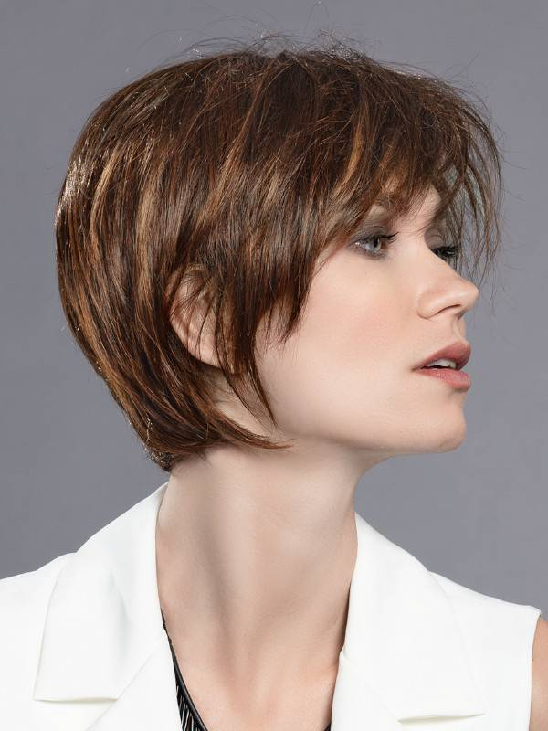 Perruque Ellen Wille Promise Soft : carré court effilé en Prime Hair, lace front invisible extra doux, idéale cuir chevelu sensi