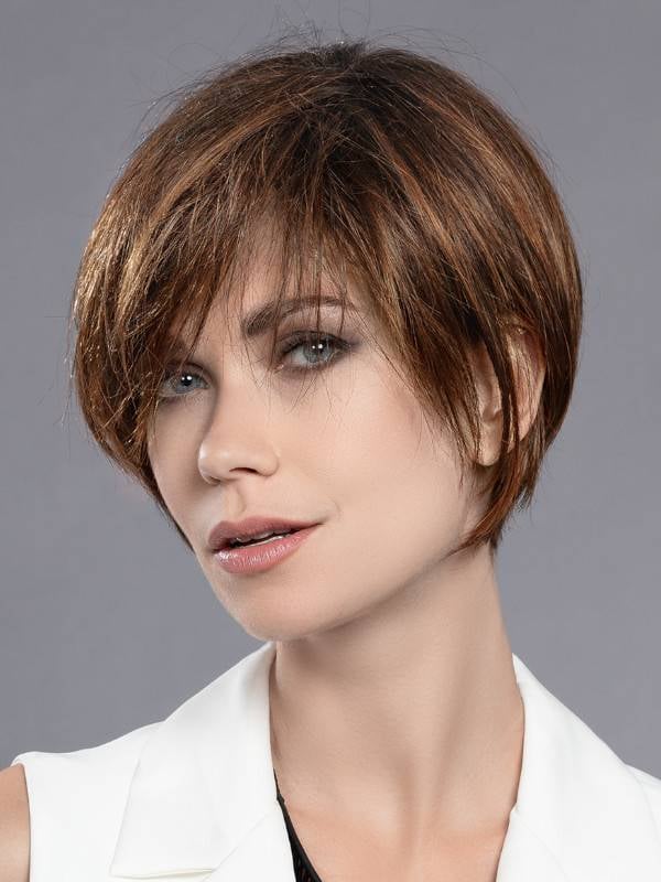 Perruque Ellen Wille Promise Soft : carré court effilé en Prime Hair, lace front invisible extra doux, idéale cuir chevelu sensi