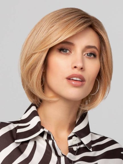 Supreme Lady — Perruque mi‑longue mixte 50% Remy Hair, bonnet confortable et tulle invisible