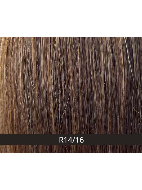 Supreme Lady — Perruque mi‑longue mixte 50% Remy Hair, bonnet confortable et tulle invisible