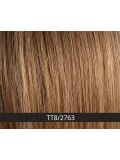 Perruque Supreme Short Gisela Mayer : coupe courte dégradée, tulle cinéma discret, 50% cheveux naturels Remy Hair.
