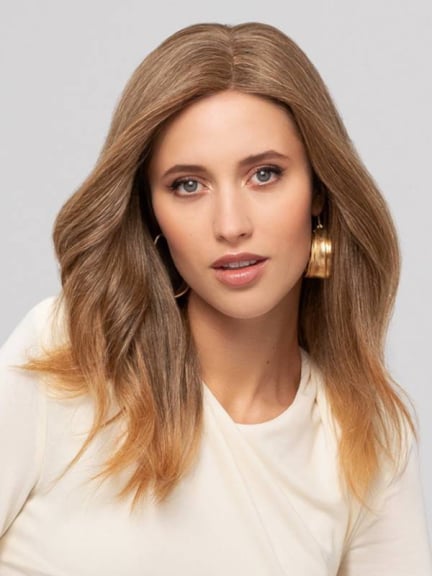 Adoptez Supreme Moda — perruque longue 50% Remy, tulle cinéma pour un port discret et confortable