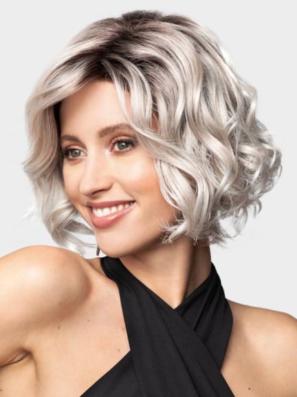 Perruque Mika boucles larges, fibre synthétique naturelle - Adoptez le style élégant