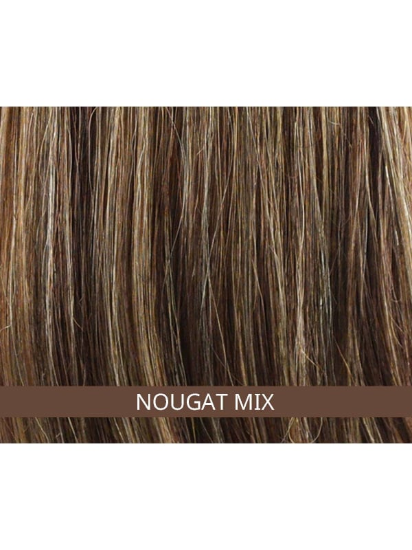 Perruque Maro Mono Lace Gisela Mayer : longue chevelure synthétique au rendu naturel, coiffage facile et discret au quotidien.