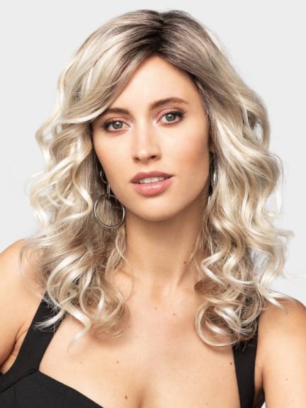 Nuba Mono Lace - Perruque longue aux boucles naturelles, rendu glamour