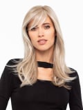 Perruque Hi Pauline Gisela Mayer : cheveux longs aux épaules, frange fournie, fibre synthétique thermo résistante à la chaleur (