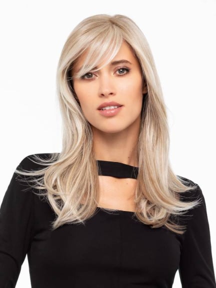 Hi Pauline Small — perruque longue à frange, bonnet petite taille 48–54 cm