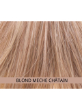 Couronne de cheveux Longue Wavy Les Franjynes en fibre synthétique premium, à porter sous turban, foulard ou bonnet