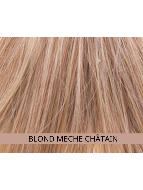 Couronne de cheveux Longue Wavy Les Franjynes en fibre synthétique premium, à porter sous turban, foulard ou bonnet