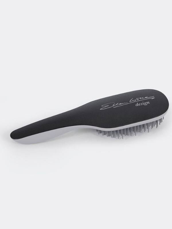 Brosse Paddle Ellen Wille ergonomique, picots souples multi-longueurs pour démêler perruques et cheveux en douceur