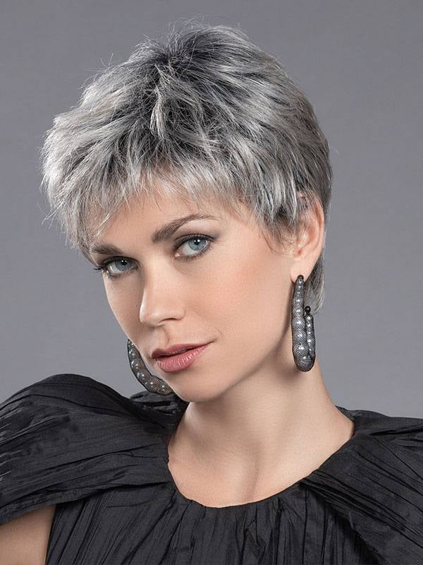 Perruque Jolly II Ellen Wille : coupe courte sportive, volume moderne, bordure invisible extra-longue, effet rooted/mix naturel
